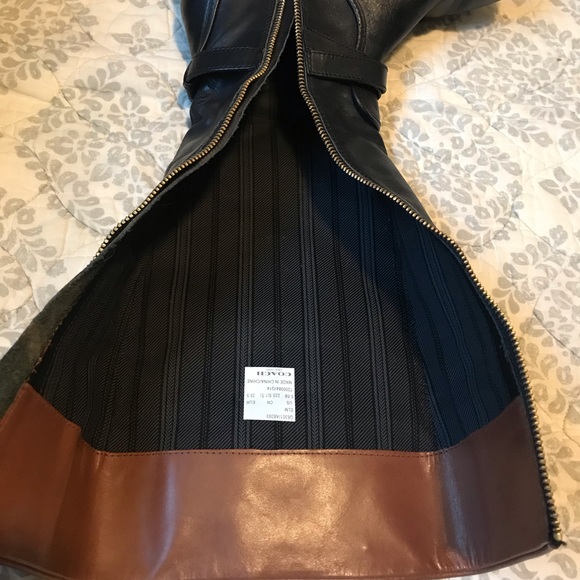COACH Elm Riding Winter Fall Leather Winter boots - Picture 7 of 7